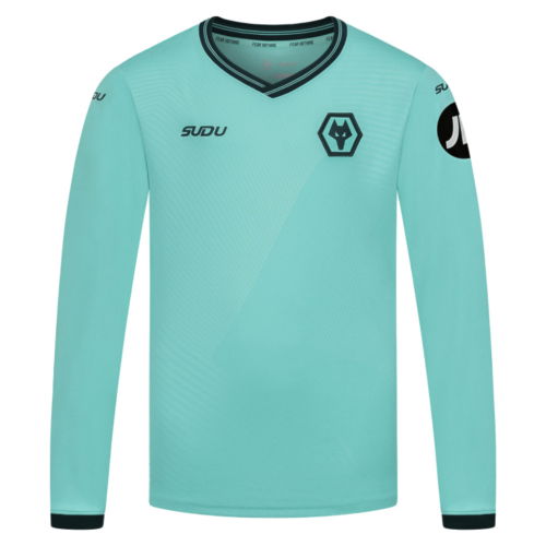 2025-2026 Wolves Long Sleeve Away Shirt (Kids)