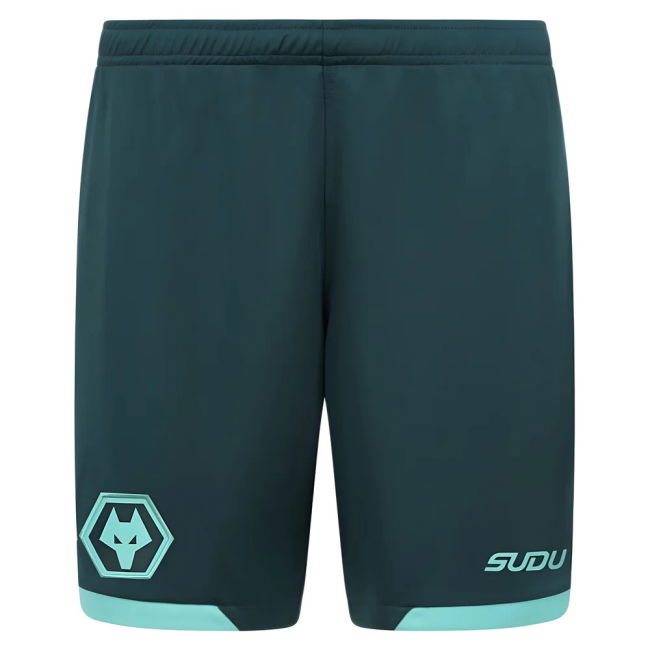 2025-2026 Wolves Away Shorts - Kids