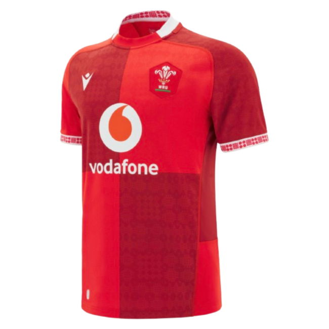 2025-2026 Wales WRU Home Replica Rugby Shirt