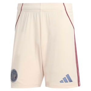 2025-2026 Ajax Third Shorts (Halo Ivory)