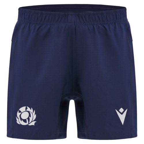 2025-2026 Scotland Rugby Training Shorts (Navy) - Kids