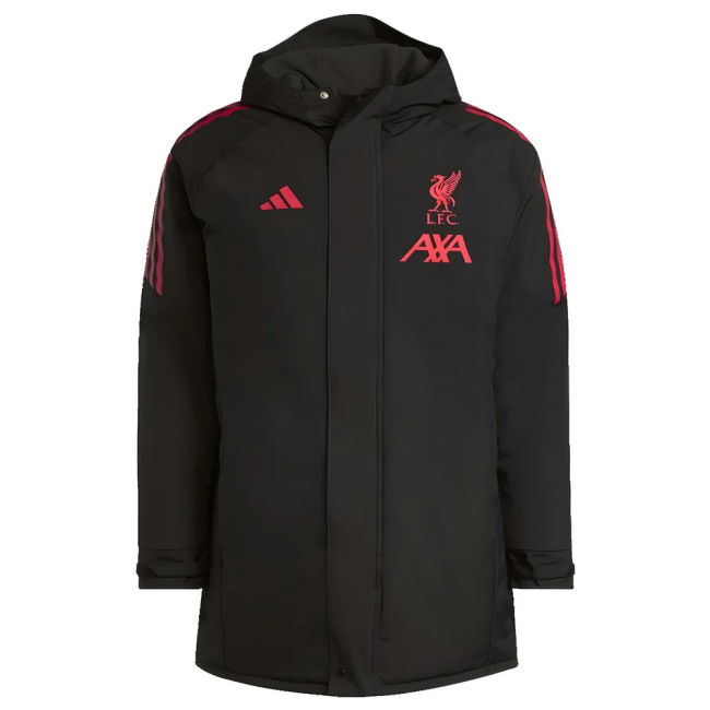 2025-2026 Liverpool Parka Jacket (Black)