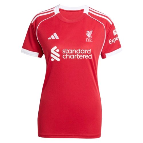2025-2026 Liverpool Home Shirt (Womens)
