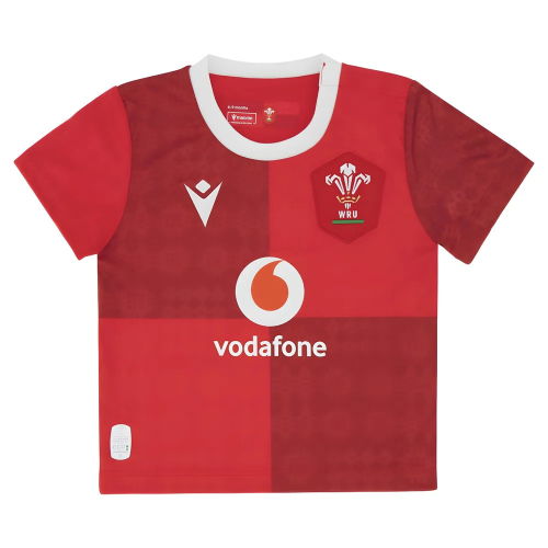 2025-2026 Wales WRU Home Baby Rugby Shirt
