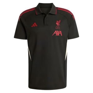 2025-2026 Liverpool Polo Shirt (Black)