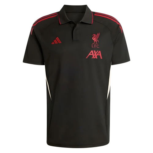 2025-2026 Liverpool Polo Shirt (Black)
