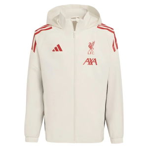 2025-2026 Liverpool Allweather Jacket (White) - Kids
