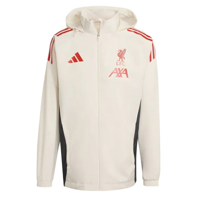 2025-2026 Liverpool Allweather Jacket (White)
