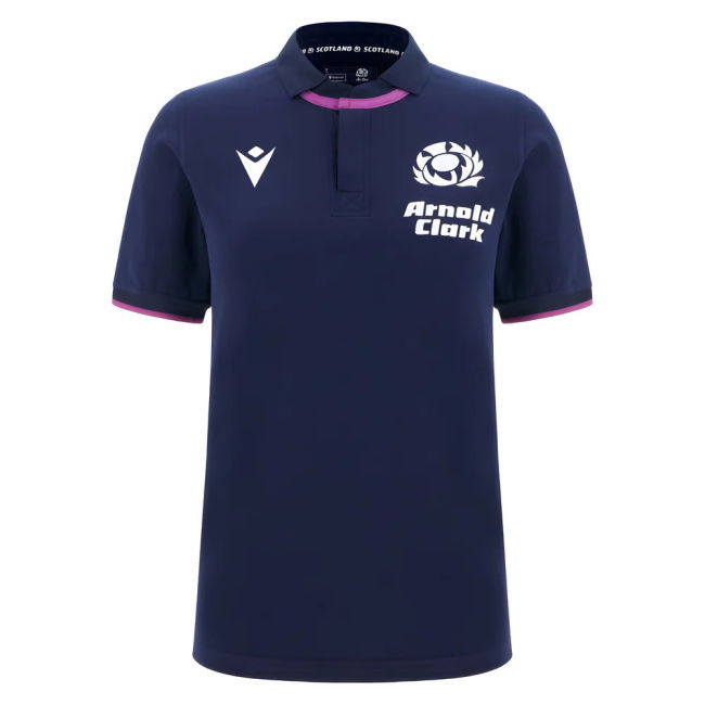 2025-2026 Scotland Home Cotton Rugby Shirt (Womens)
