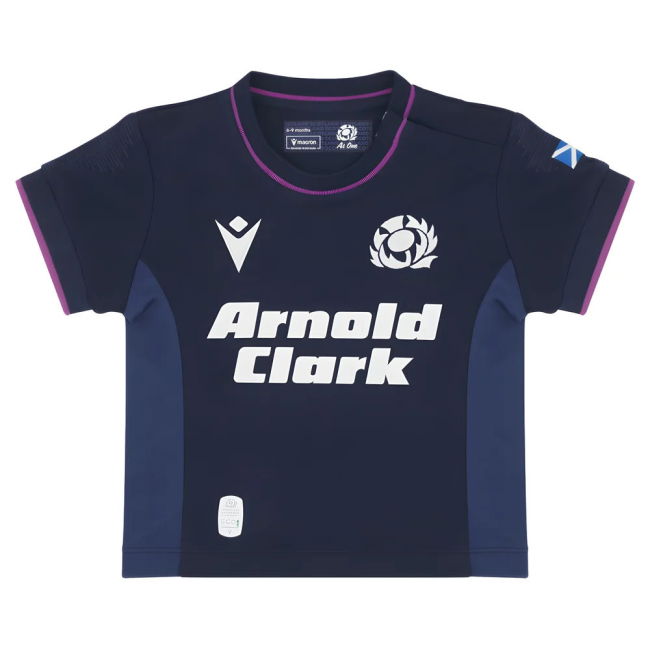 2025-2026 Scotland Rugby Home Baby Shirt