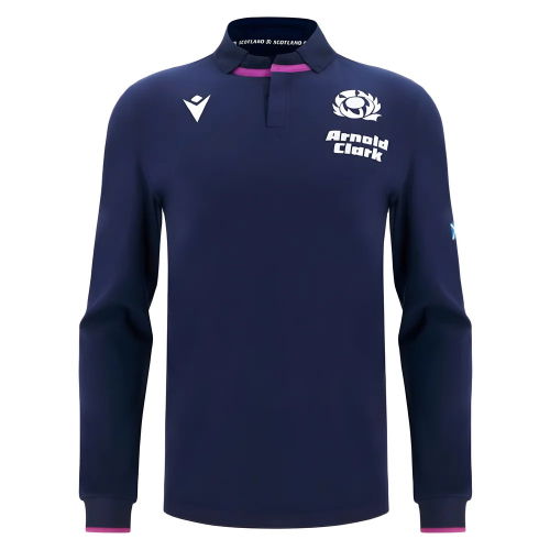2025-2026 Scotland Rugby LS Cotton Home Shirt