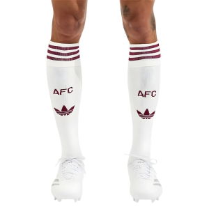 2025-2026 Arsenal Third Socks (White)