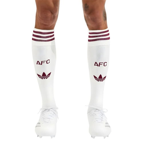 2025-2026 Arsenal Third Socks (White)