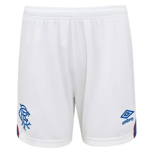 2025-2026 Rangers Home Shorts (White) [TM10996-003] - Uksoccershop