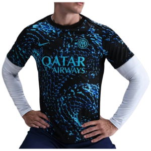 2025-2026 Inter Milan Pre Match Shirt (Black)