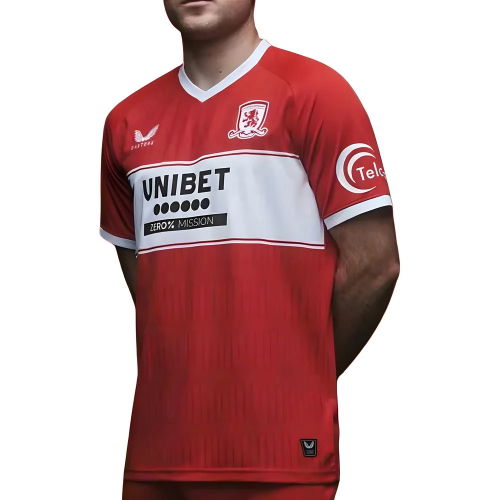 2025-2026 Middlesbrough Home Shirt