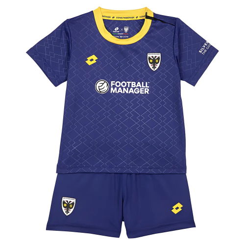 2025-2026 AFC Wimbledon Home Mini Kit