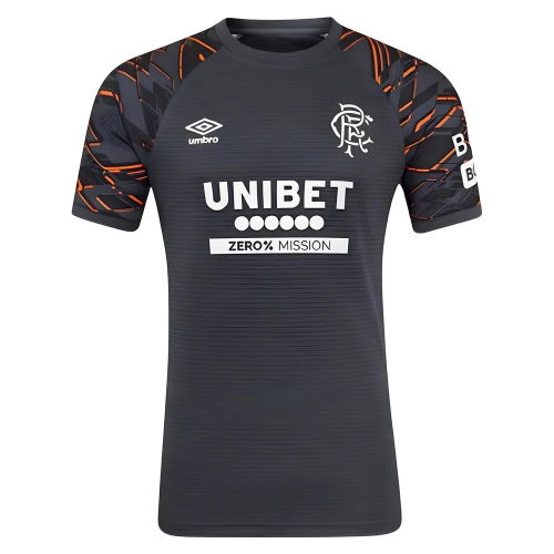 2025-2026 Rangers Away Goalkeeper Shirt (Black)