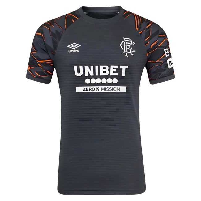 2025-2026 Rangers Away Goalkeeper Shirt (Black)