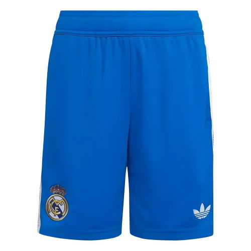 2025-2026 Real Madrid Third Shorts (Blue) - Kids