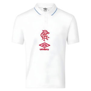 2025-2026 Rangers Travel Short Sleeve Polo Shirt (White)