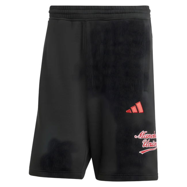 2025-2026 Man Utd US Shorts (Black)