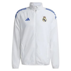 2025-2026 Real Madrid EU Presentation Jacket (White)