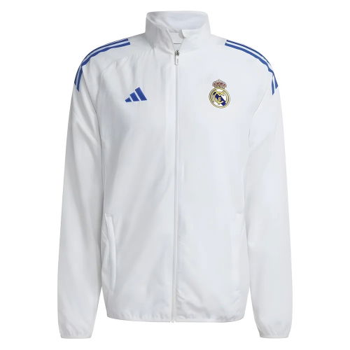 2025-2026 Real Madrid EU Presentation Jacket (White)