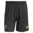 2025-2026 Man Utd Third Shorts (Black)