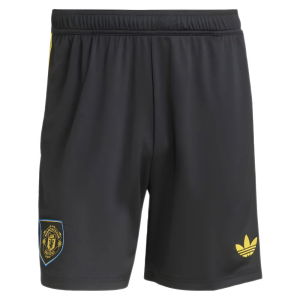2025-2026 Man Utd Third Shorts (Black)