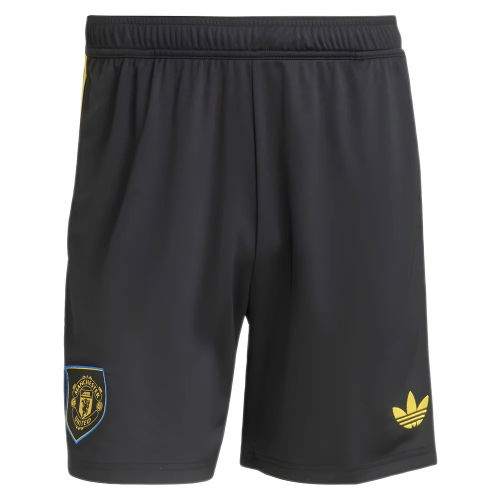2025-2026 Man Utd Third Shorts (Black)