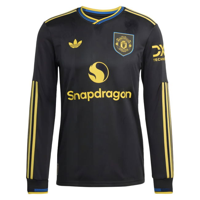 2025-2026 Man Utd Authentic Long Sleeve Third Shirt