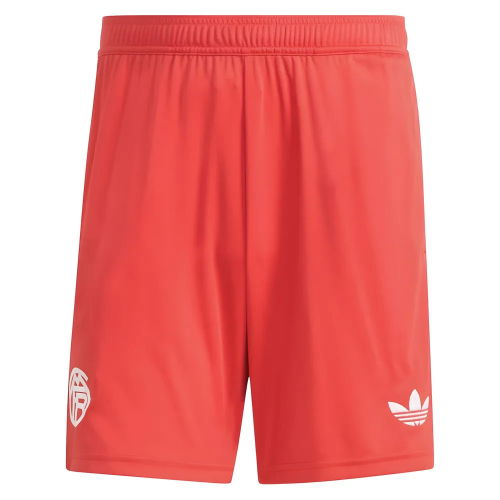 2025-2026 Bayern Munich Third Goalkeeper Shorts (Pure Ruby)