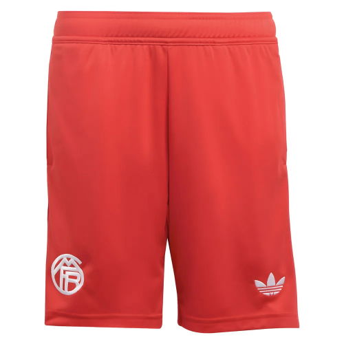 2025-2026 Bayern Munich Third Goalkeeper Shorts (Pure Ruby) - Kids