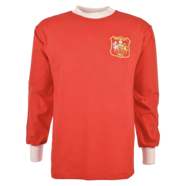 Manchester United 1963 FA Cup Final Retro Football Shirt