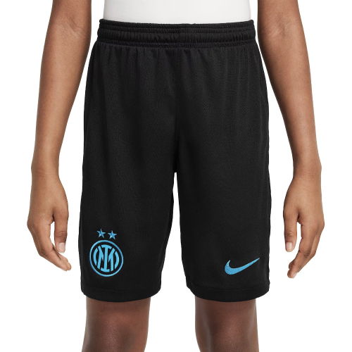 2025-2026 Inter Milan Home Shorts (Black) - Kids