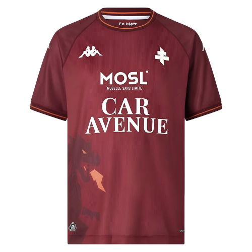 2025-2026 FC Metz Home Shirt