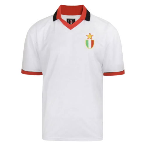 Score Draw AC Milan 1994 European Cup Final Retro Football Shirt
