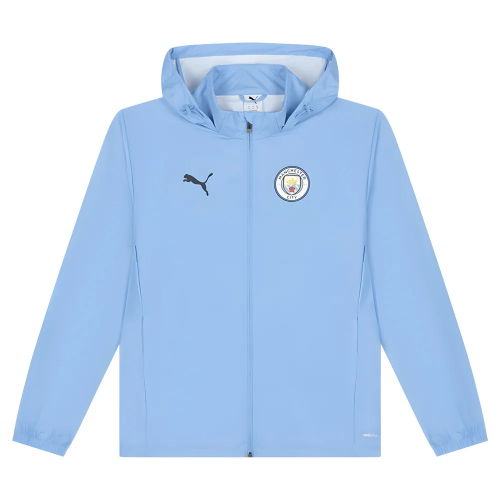 2025-2026 Man City Training All-Weather Jacket (Light Blue)