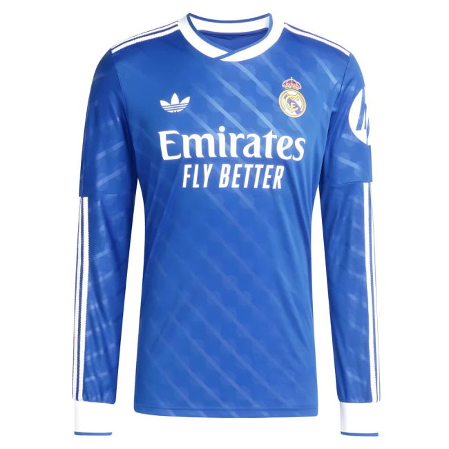 2025-2026 Real Madrid Long Sleeve Third Shirt