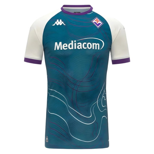 2025-2026 Fiorentina Pre Match Shirt (Turquoise)