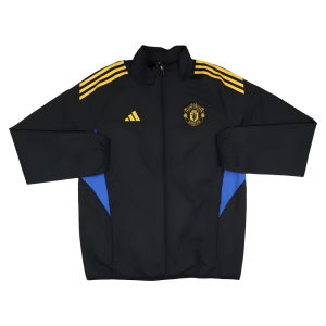 2025-2026 Man Utd EU Presentation Jacket (Black)