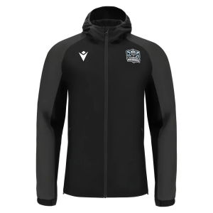 2025-2026 Glasgow Warriors Training Rain Jacket (Black)