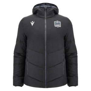 2025-2026 Glasgow Warriors Hooded Bomber Jacket (Black)