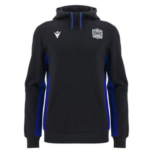 2025-2026 Glasgow Warriors Rugby Travel Hoody (Black)