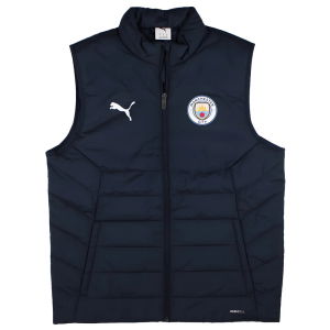 2025-2026 Man City Training Gilet (Deep Navy)