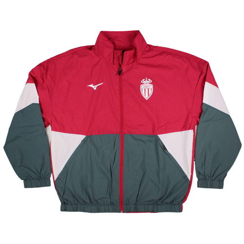 2025-2026 AS Monaco Retro Woven Jacket (Red)