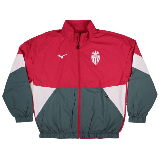 2025-2026 AS Monaco Retro Woven Jacket (Red)