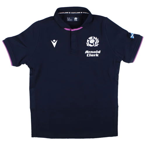 2025-2026 Scotland Home Cotton Rugby Shirt (Kids)