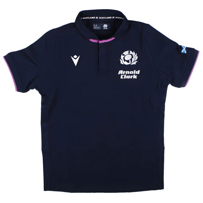2025-2026 Scotland Home Cotton Rugby Shirt (Kids)